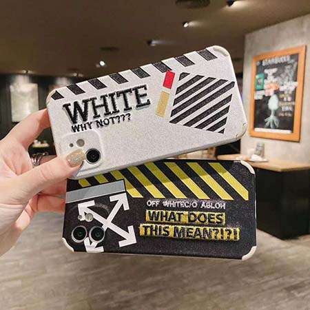 新発売 iphone12ケース off-white