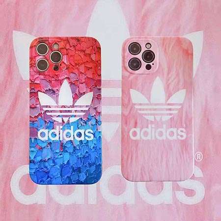 オシャレ iPhone 12携帯ケース adidas