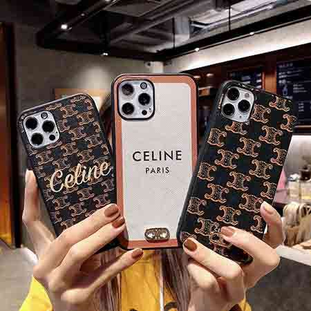 送料無料iphone12カバーCeline