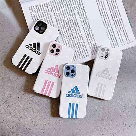 Adidas文芸風iPhone 12miniスマホケース