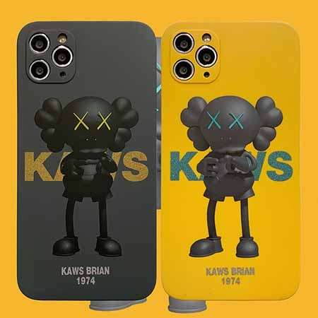 アイフォーン12 mini流行り携帯ケースkaws