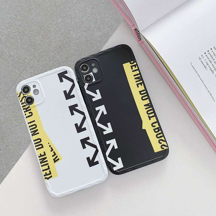 黑白 OFF-WHITE アイフォン12ケース  おしゃれ ブランド 韓国風 iphone12proカバー シンプル  オフホワイト iphone12pro maxスマホケース 激安 通販