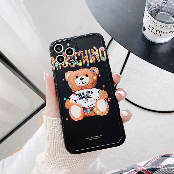 可愛い Moschino 熊柄 iphone12pro max携帯ケース 