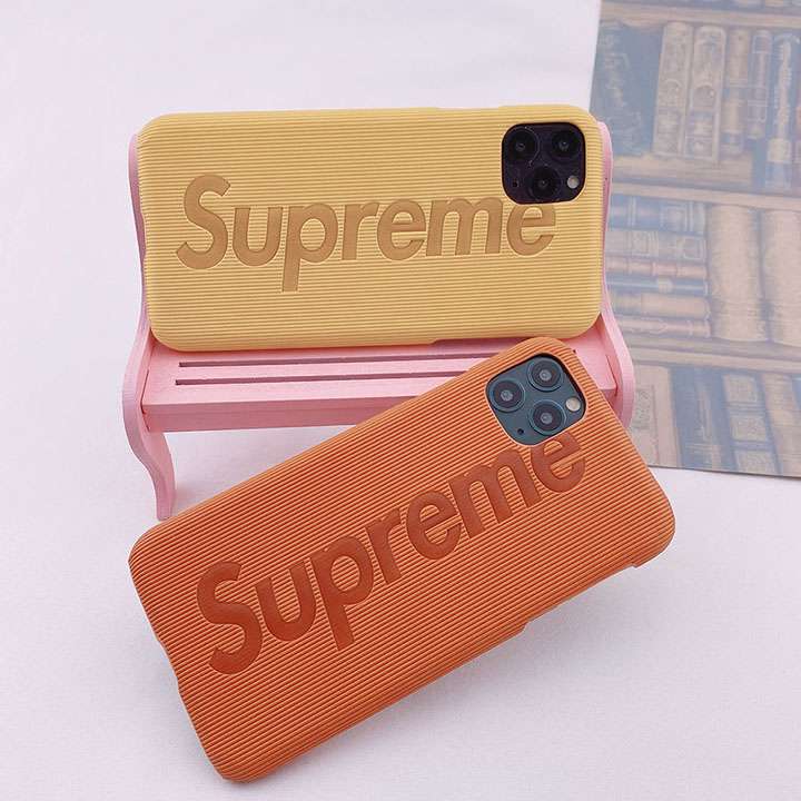 supreme保護ケースシンプル風iPhone 12