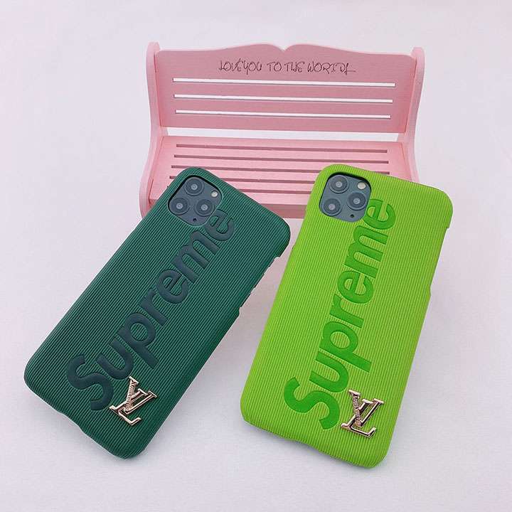 Supreme ブランド柄 iphone12ケース