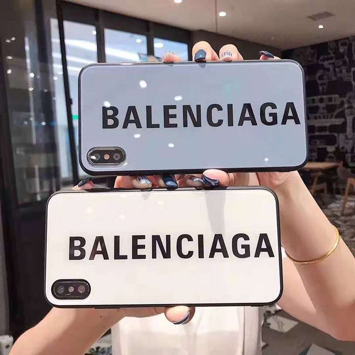 新発売 Balaenciaga iPhone12promaxケース 背面強化ガラス バレンシアガ 個性 アイホン12ケース 耐衝撃 iPhone12pro ペアカバー 全面保護 3色 男女兼用