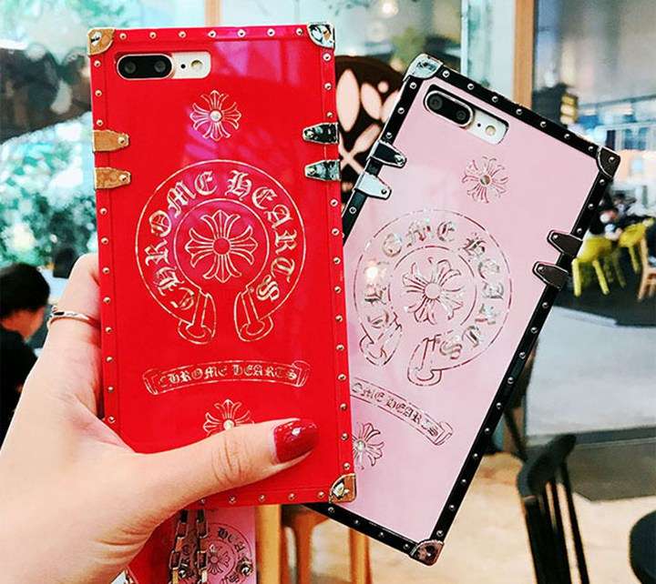 Chrome Hearts レトロ風 高級感iphone12proケース