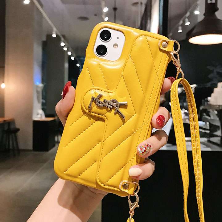 YSL ブランドパロディ サンローラン iphone12pro maxカバー