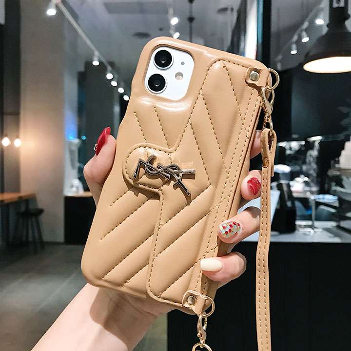 YSL ブランドパロディ サンローラン iphone12pro maxカバー