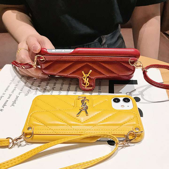 YSL ブランドパロディ サンローラン iphone12pro maxカバー