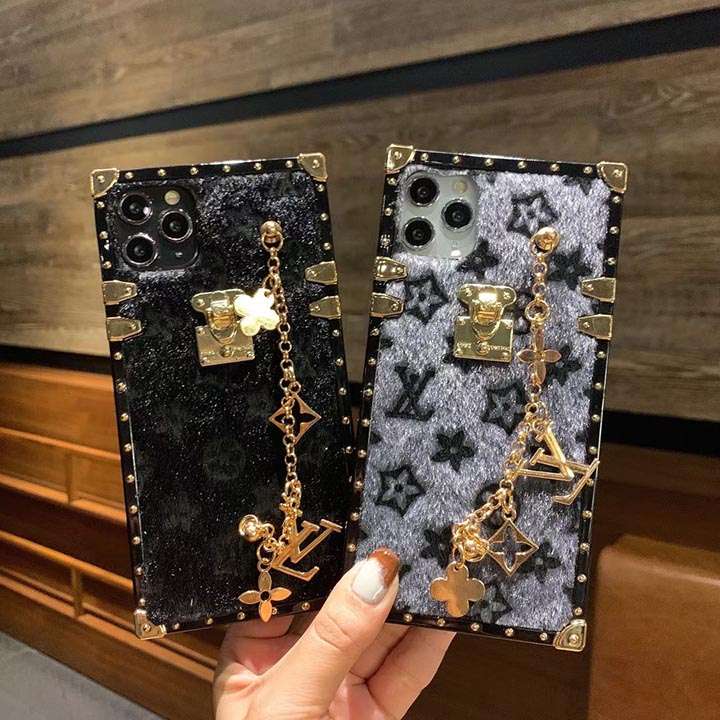 Louis Vuitton チェーン付き 全面保護 iphone12ケース