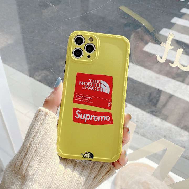 Supreme ブランド iphone12ケース 韓国風 The north face アイフォン12pro携帯ケース 全面保護 シュプリーム iphone12pro maxケース セレブ愛用