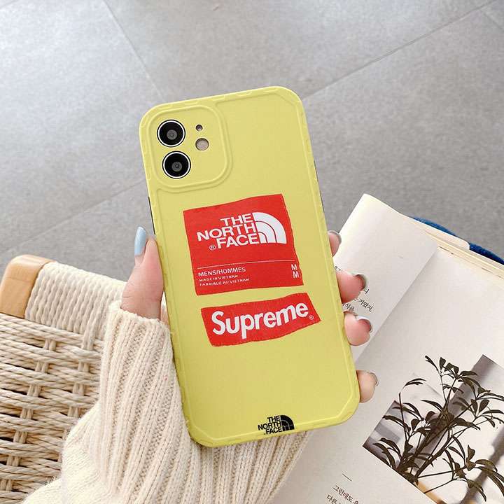 Supreme ブランド iphone12ケース 韓国風 The north face アイフォン12pro携帯ケース 全面保護 シュプリーム iphone12pro maxケース セレブ愛用