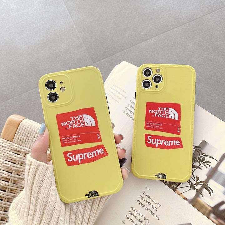 Supreme ブランド iphone12ケース 韓国風 The north face アイフォン12pro携帯ケース 全面保護 シュプリーム iphone12pro maxケース セレブ愛用