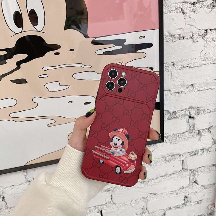  ミッキーマウス柄 LV ブランド iphone12proケース 