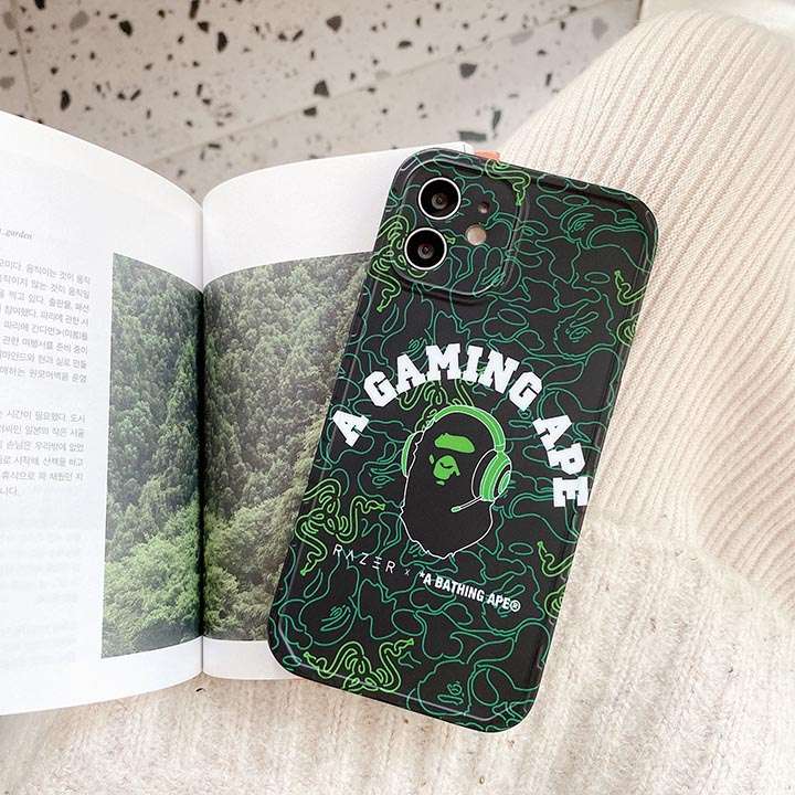  BAPE 個性 iphone12miniケース