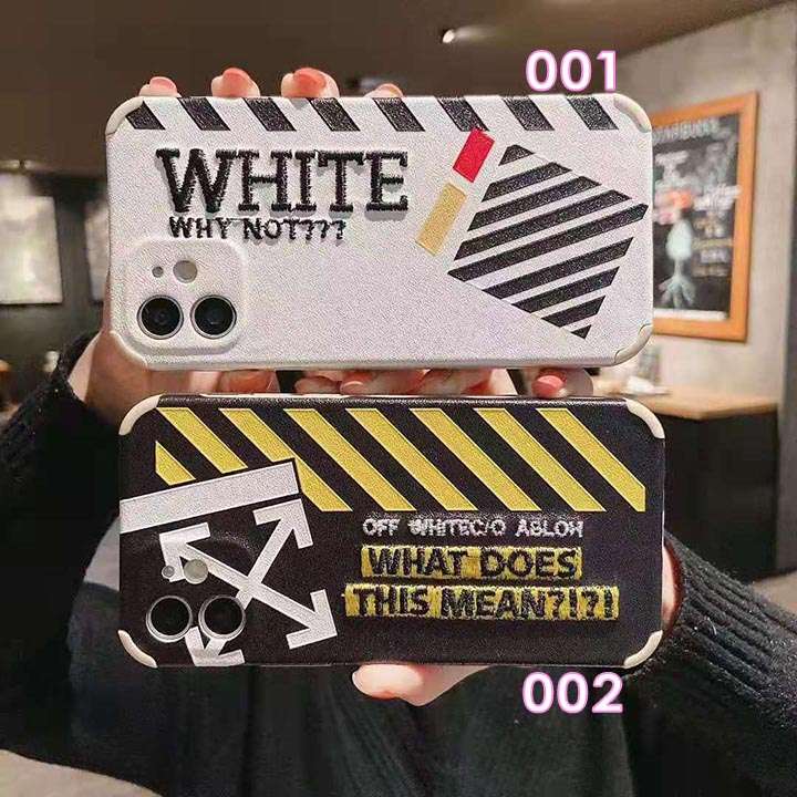 人気アイテム off-white アイフォン12携帯ケース