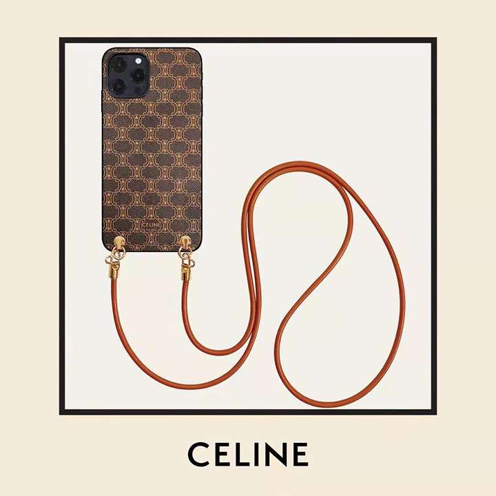 Celine ブランド iphone12proカバー 