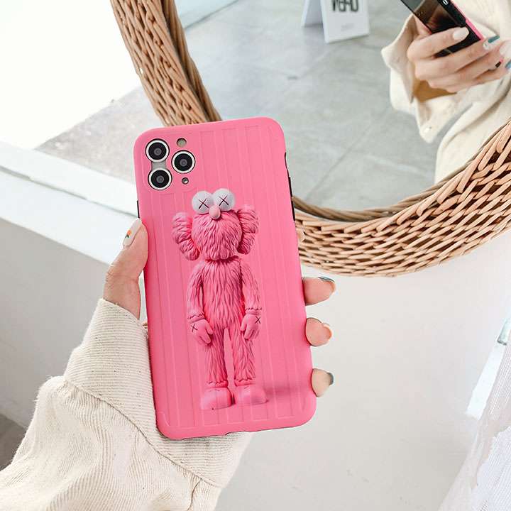 iPhone 11promaxスマホケースかわいいkaws