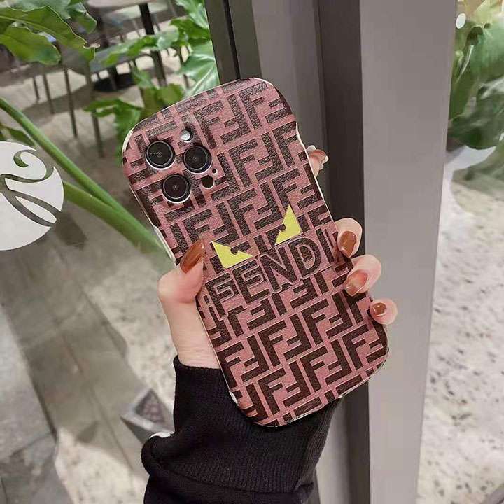 iphoneX スマホケース Fendi シンプル風