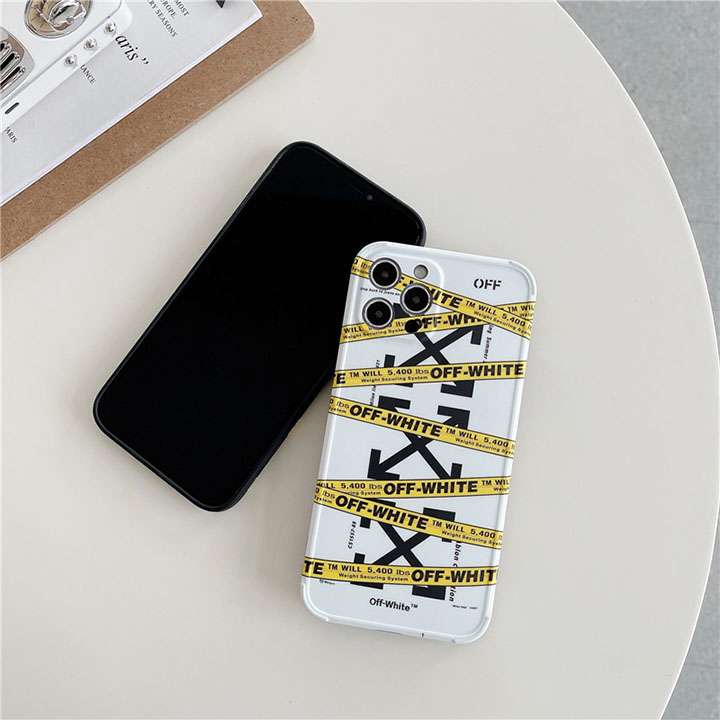 流行り OffWhite カバー iPhone 12promax/12pro