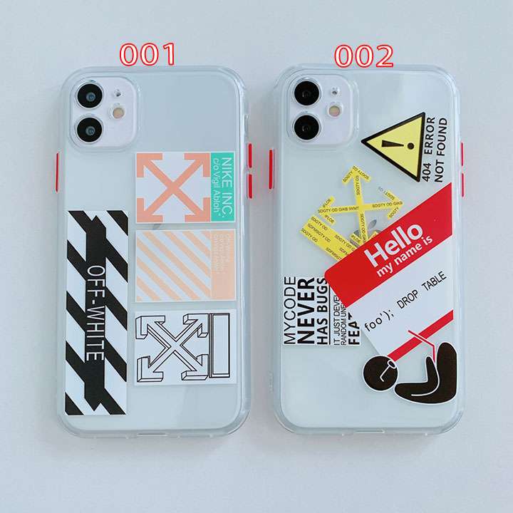 Off White 保護ケース ゴージャス iPhone 8 プラス