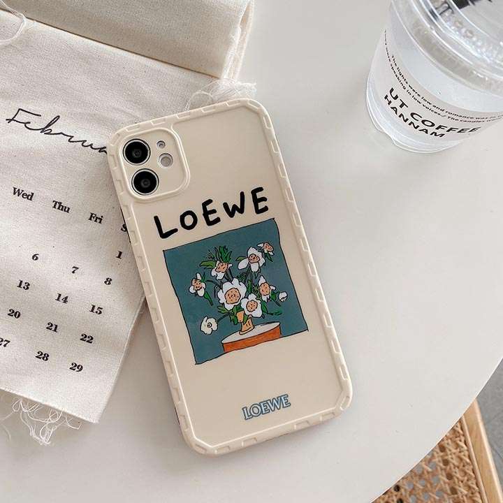 Loewe アイフォーン8plus/8 ソフト 携帯ケース