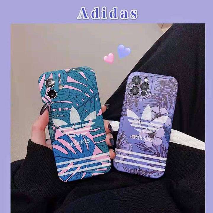 シンプル風 Adidas iphone12 pro max 携帯ケース