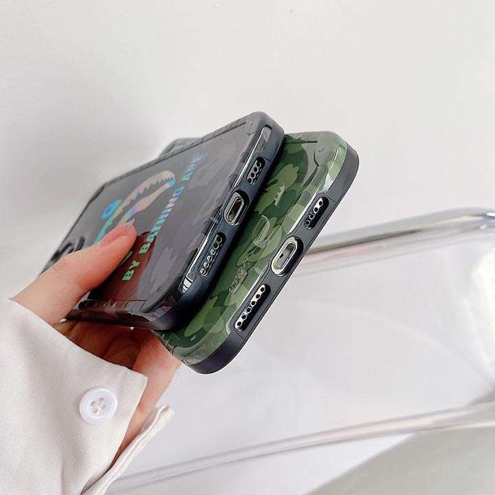 全面保護iphone7 プラス携帯ケースA BATHING APE