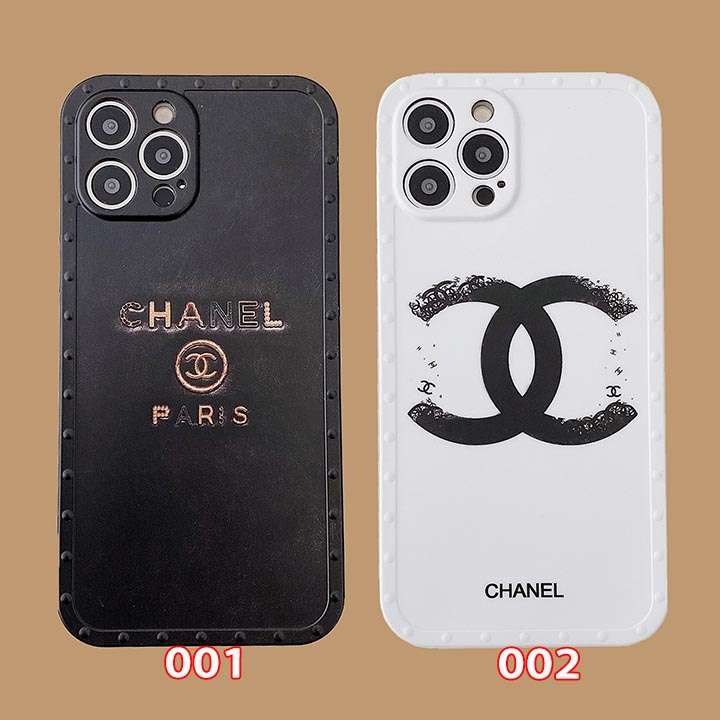 iPhone x/xs chanel保護ケースシリコン